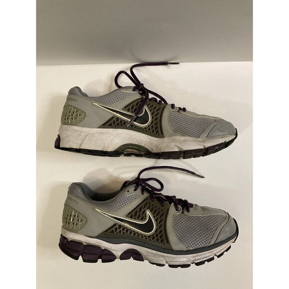 Nike  Zoom Vomero 6 Womens Running Shoe Size 8.5 Gray Purple Athletic Sneaker - Picture 5 of 11